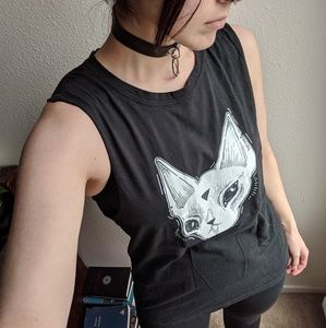 Society 6 goth witchy muscle tank